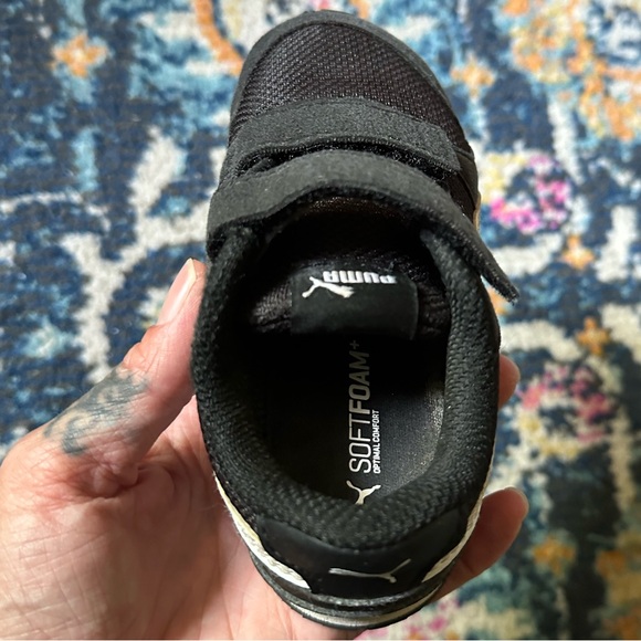 PUMA toddler sz 8 patent edge sneaker - Picture 8 of 17